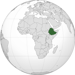 Etiopia - Localizzazione