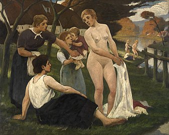 Oasis (1912), musée royal des Beaux-Arts d'Anvers.