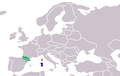 Euproctus (alle drei Arten) (! evtl. größ. Karte?)