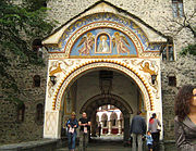 The entrance of the monastery