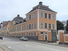 Grevagårdens huvudbyggnad mot Borgmästaregatan