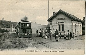 Image illustrative de l’article Ligne de tramway de Vienne à Charavines et Voiron