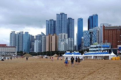 Haeundae and Marine City on a Cloudy Day.jpg