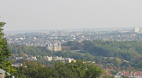 Vue de Sceaux des hauteurs de Robinson