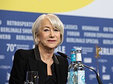 Helen Mirren prentsaurreko batean