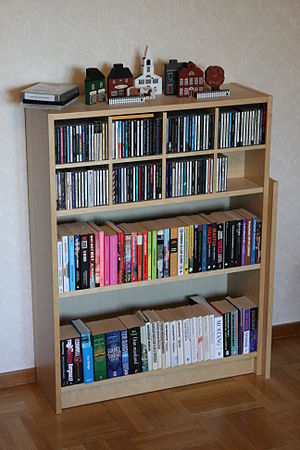 An IKEA Billy bookshelf, 80x106 cm, finished i...