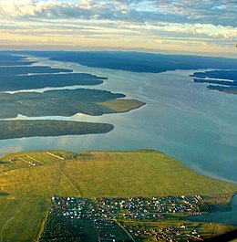 Irkutsko tvenkinys nuo Irkutsko pusės