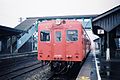 鍛冶屋線のキハ20 522（野村駅、1986年）