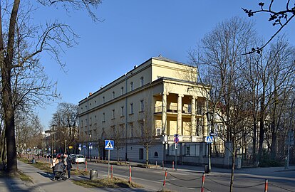 Szpital Uniwersytecki Instytut Pielęgniarstwa i Położnictwa (z J. Struszkiewiczem),( 1923) Kraków ul. Kopernika 25
