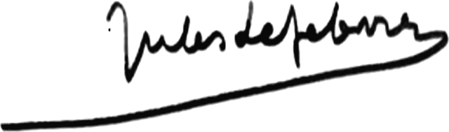 signature de Jules Lefebvre