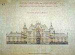 Ontwerp Klassegebouw of Elisabethhuis, ca. 1885