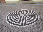 Labyrinth vor St. Lambertus