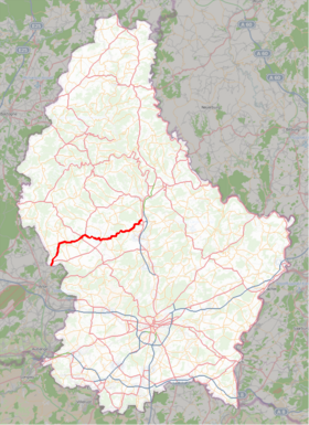 Image illustrative de l’article Route nationale 22 (Luxembourg)