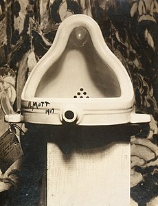 Fountain by Marcel Duchamp (1917)