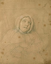 Charles Le Brun Portrait de la marquise de Brinvilliers.