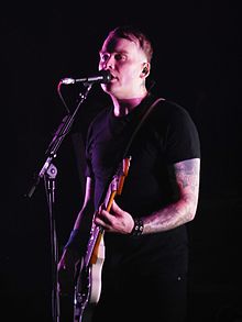 Skiba performing in 2015