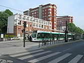 Porte d'Ivry T3a tram stop