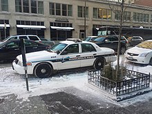 Minneapolis Police car with livery used from the early 1990s to late 2000s. Minneapolis PD Car 90s-2000s.jpg