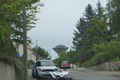 Street with the water tower from Allschwil.