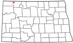 Localizare Larson, North Dakota