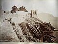 Parte della passeggiata e la torre Gropallo alla fine del XIX secolo, fotografate da Alfred Noack.