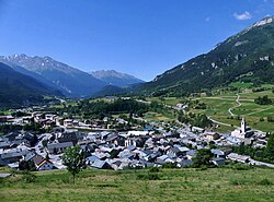 Skyline of Termignon