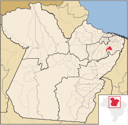 Aurora do Pará – Mappa