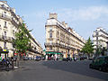 Vue de la place de Dublin en 2010.