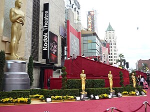 English: Red carpet at 81st Annual Academy Awa...