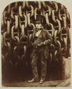 Photograph of Brunel in 1857