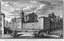 Chiesa di S. Clemente etching by Giuseppe Vasi (1753) S. Clemente - Plate 051 - Giuseppe Vasi.jpg