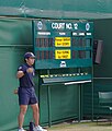 Score board Wimbledon