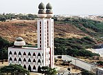 Stora moskén i Ouakam i Senegal