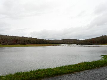 Crue de la Soue en février 2016.