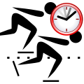 Speed skating current event pictogram