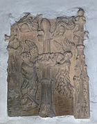 Remains of a sacrament niche