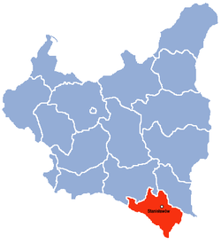 Location of Stanisławów