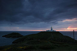 Fyren vid Strumble Head.