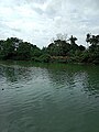 Sungai Maros, dekat dari Tempat Pelelangan Ikan Maros di Lingkungan Labuang, Kelurahan Pettuadae.