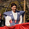 女優・田丸麻紀さん（2011年・神奈川県大船八幡宮の節分イベントで）