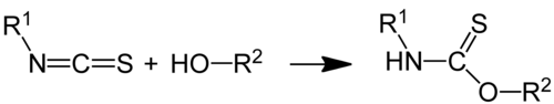 Darstellung von Thionurethanen aus Isothiocyanaten und Alkohol