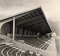 Die Nordtribüne des alten Tivoli (Jänner 1955)