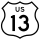 U.S. Route 13 Bypass marker