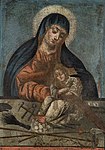 Неизвестный художник. Богородица с младенцем (Севанская Богородица). XVII век