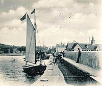 Varberg přístav, asi 1900