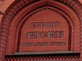 Detail der Lukaskirche in Leipzig-Volkmarsdorf