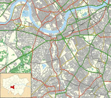 Queen Mary's Hospital, Roehampton is located in London Borough of Wandsworth