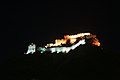 Vue de nuit du château.