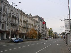 Вид на Жилянскую улицу