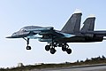 Russisk Su-34 letter i Syrien.